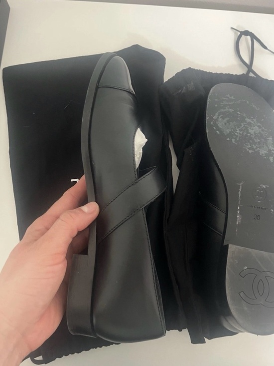 CHANEL Shoes - CHANEL Leather Mary Jane